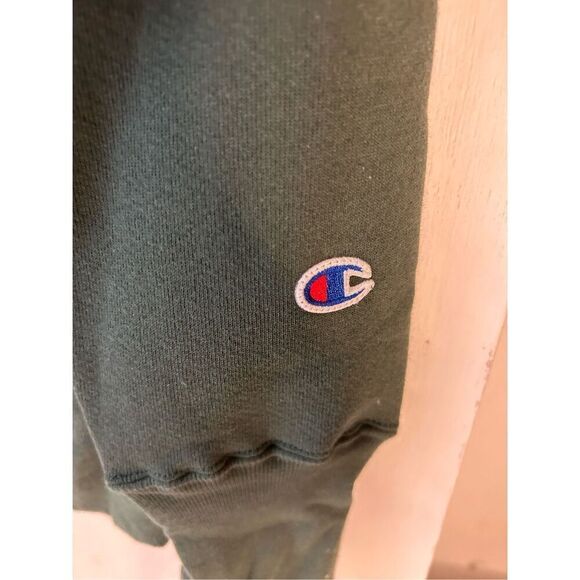 Champion reverse weave sweatshirt green medium m USA rn#26094 - Picture 3 of 7